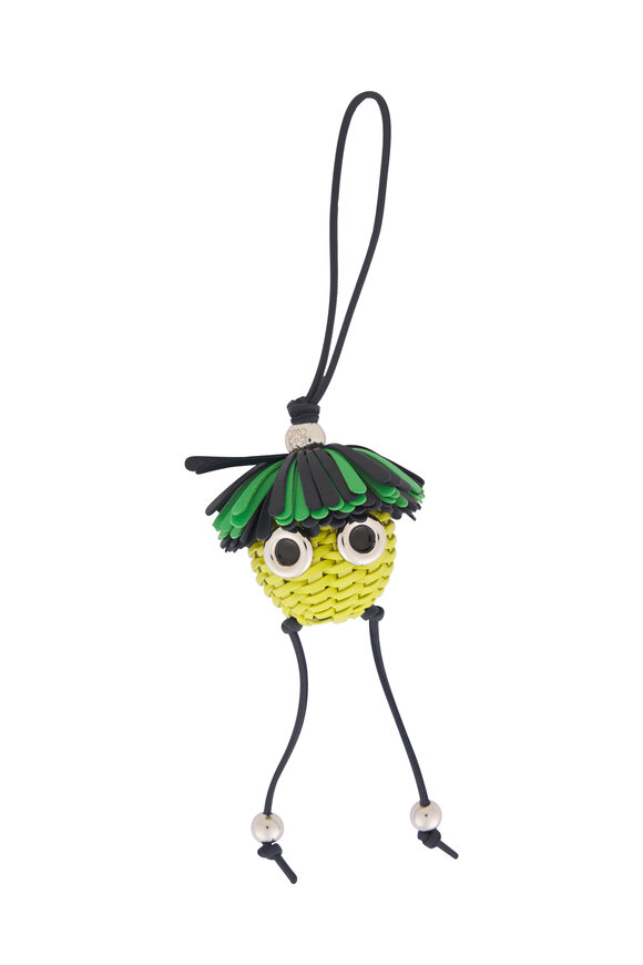 Loewe Loomie Green Leather Charm - view 1