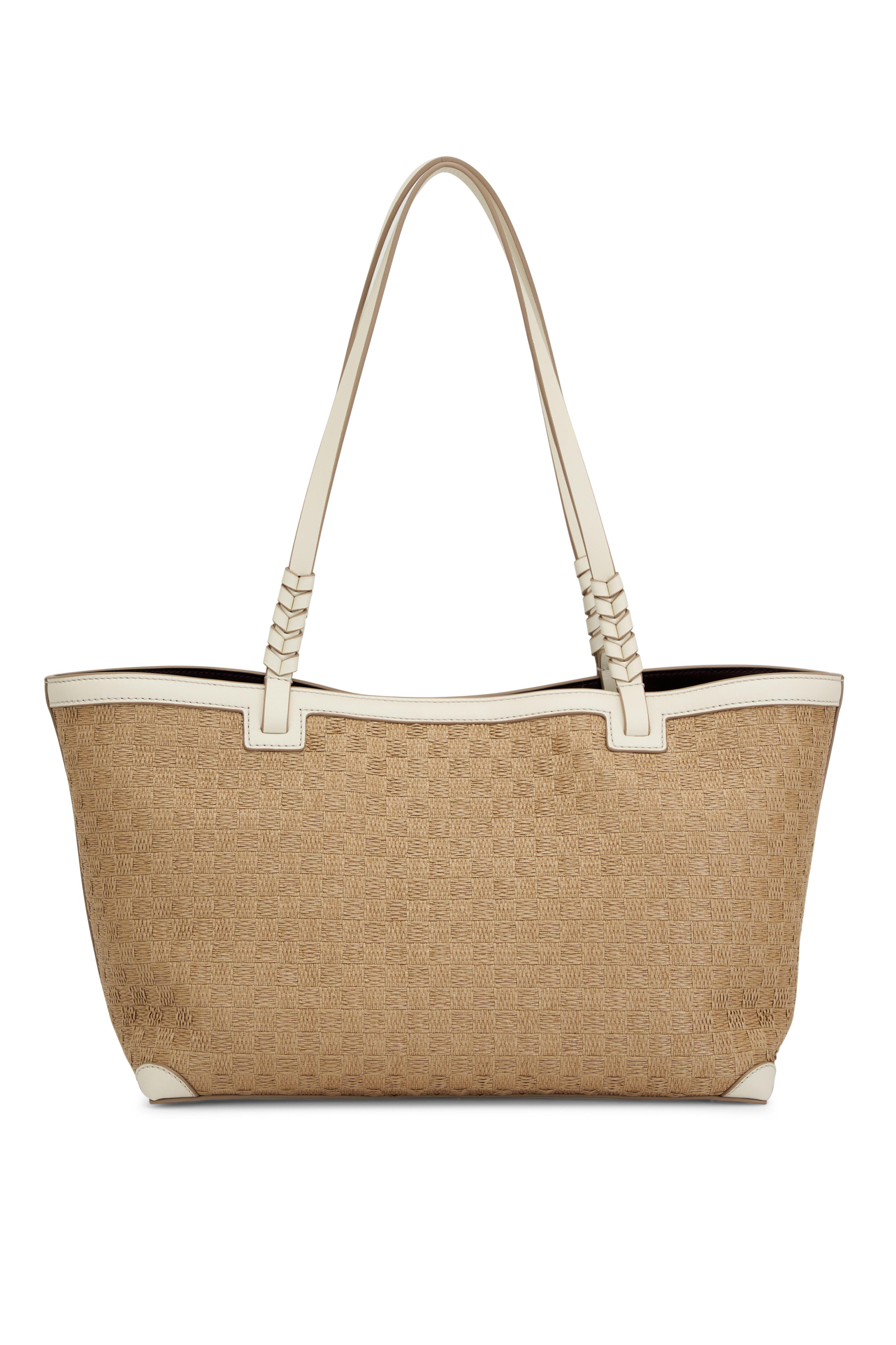 Métier - Cala 32 Sahara & White Sand Woven Shoulder Bag