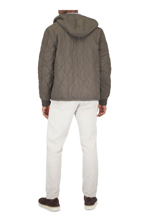 Faherty Brand Tundra Stone Corduroy Five Pocket Pant - view 3