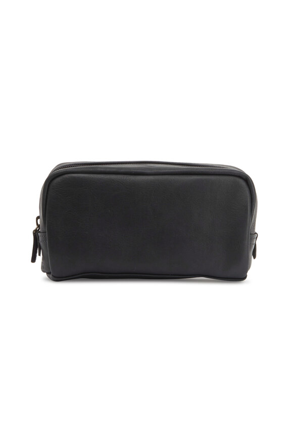 Moore & Giles - Tiare Black Leather Utility Case