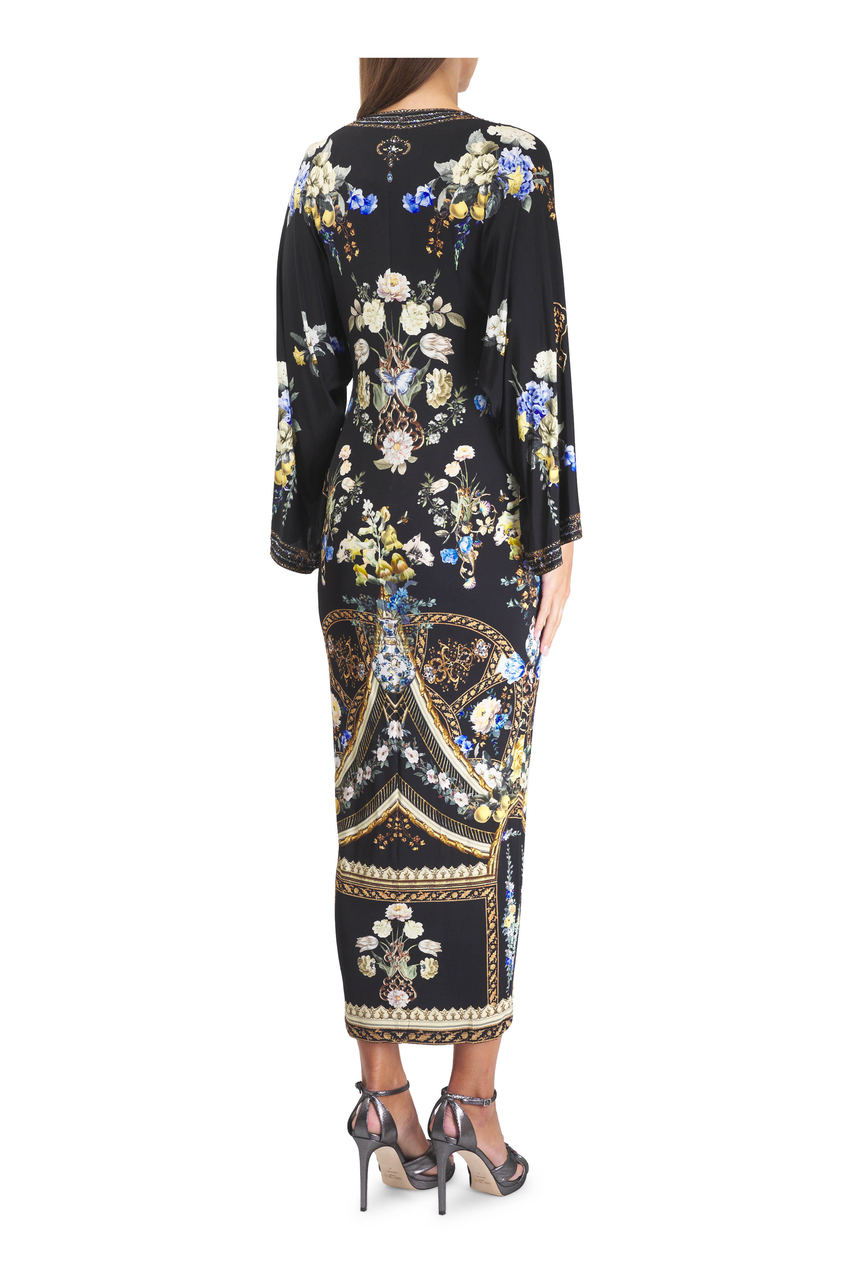 Camilla - Noble Endeavours Split Front Twist Dress