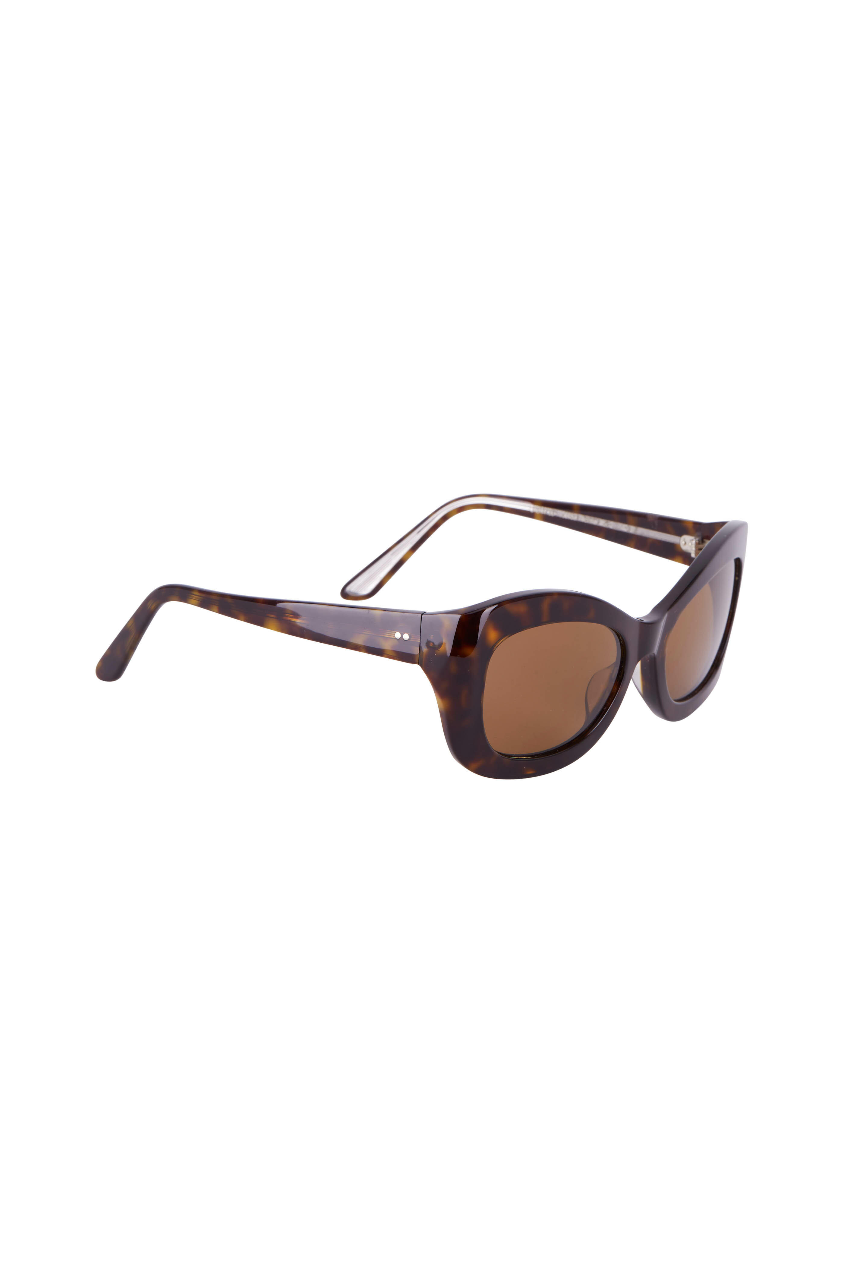 Oliver Peoples - The Row Edina Brown Polarized Sunglasses