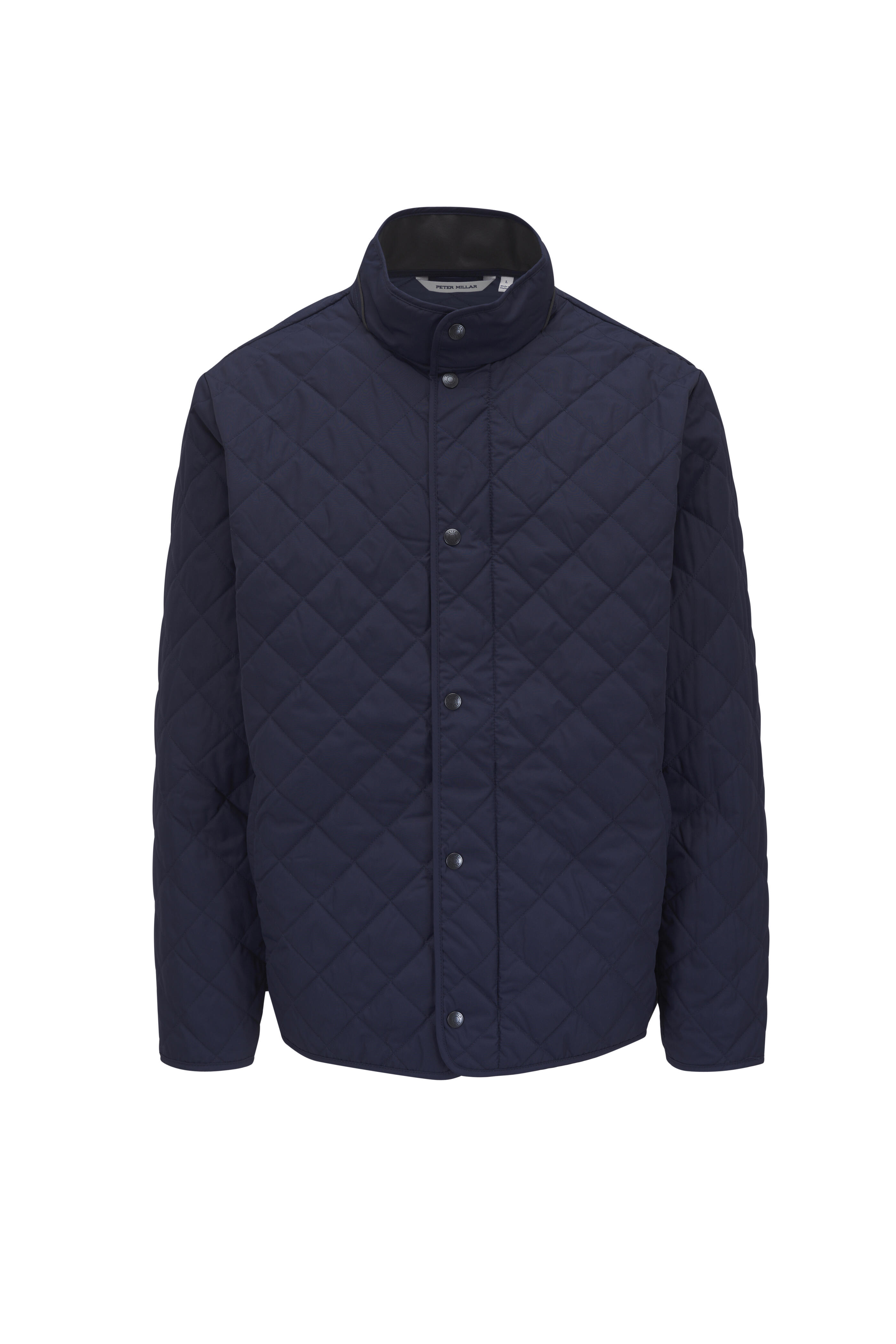 Peter Millar - Suffolk Navy Travel Quilted Coat