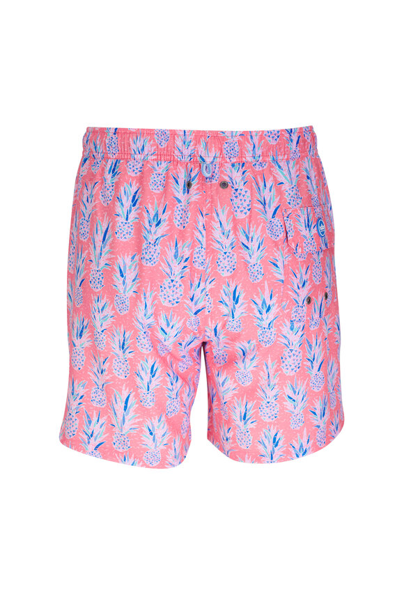 Peter Millar - Coral Reef Pineapple In Paradise Swim Trunks