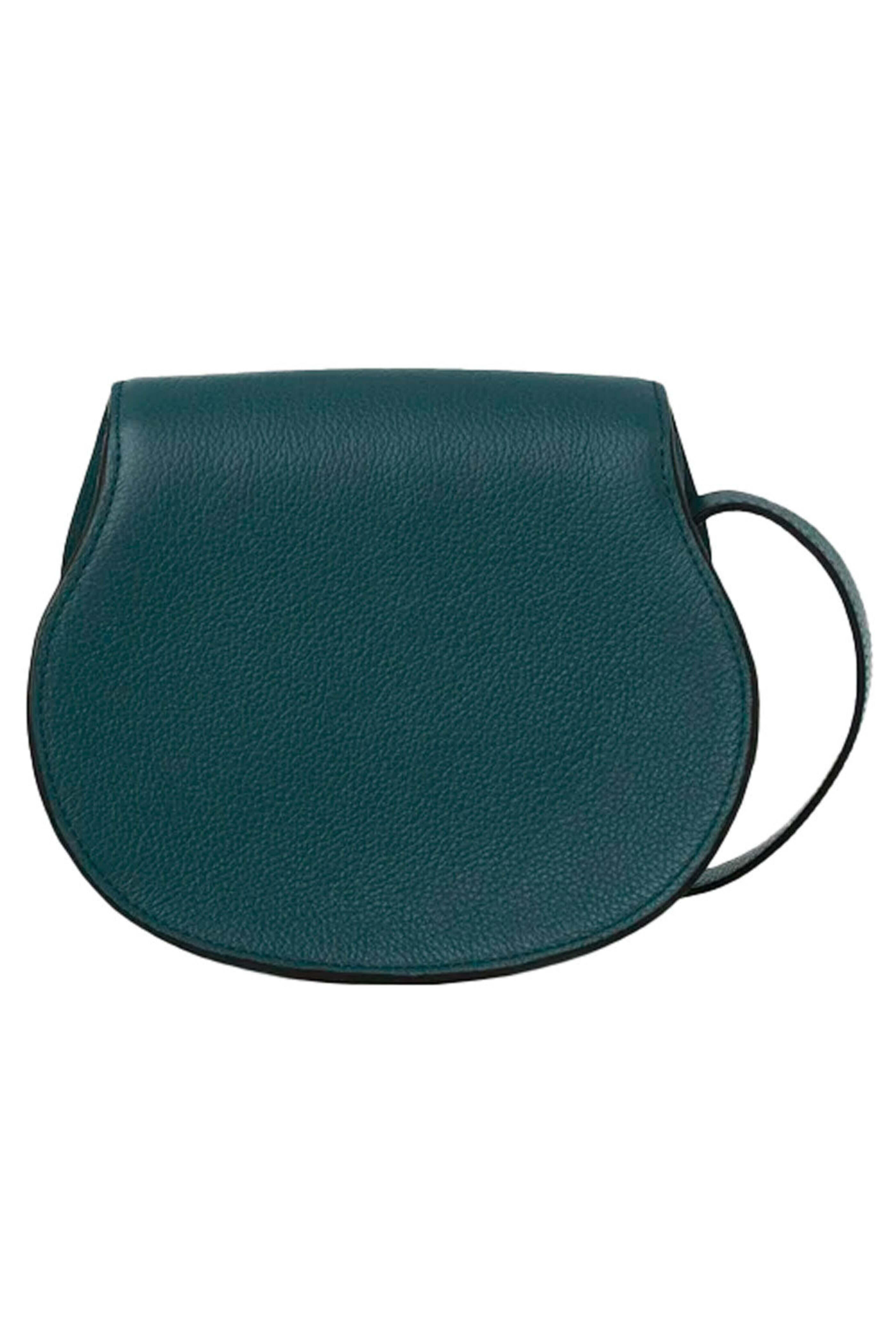 Chloé - Mini Marcie Saddle Bag in Steel Blue