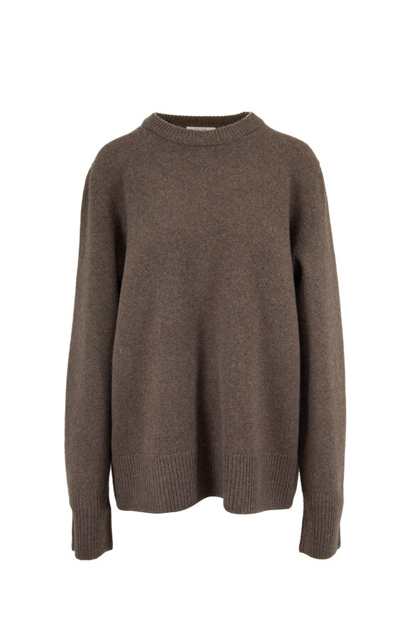 The Row - Sinilla Dark Oak Melange Sweater
