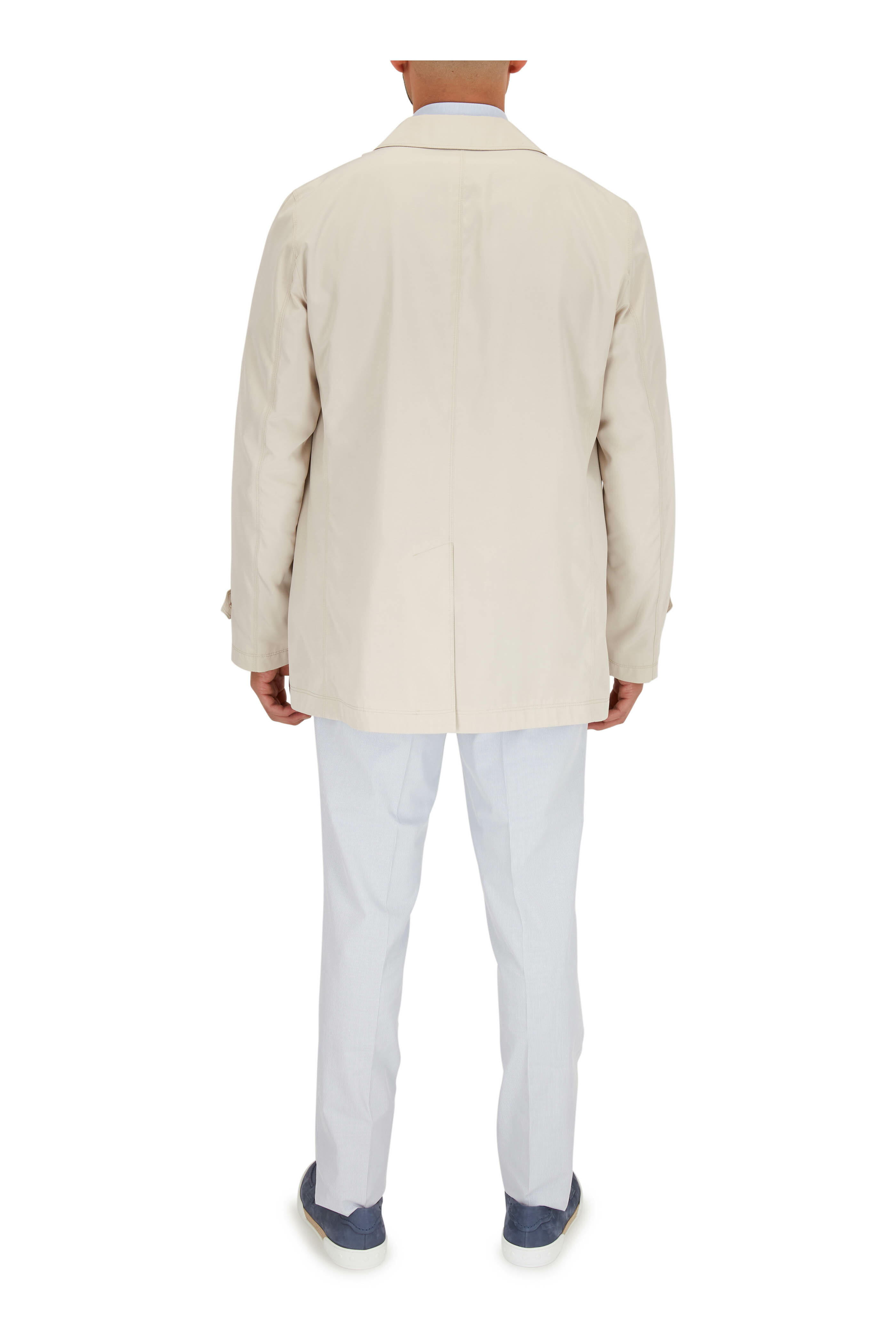 Canali - Classic Tan Trench Coat