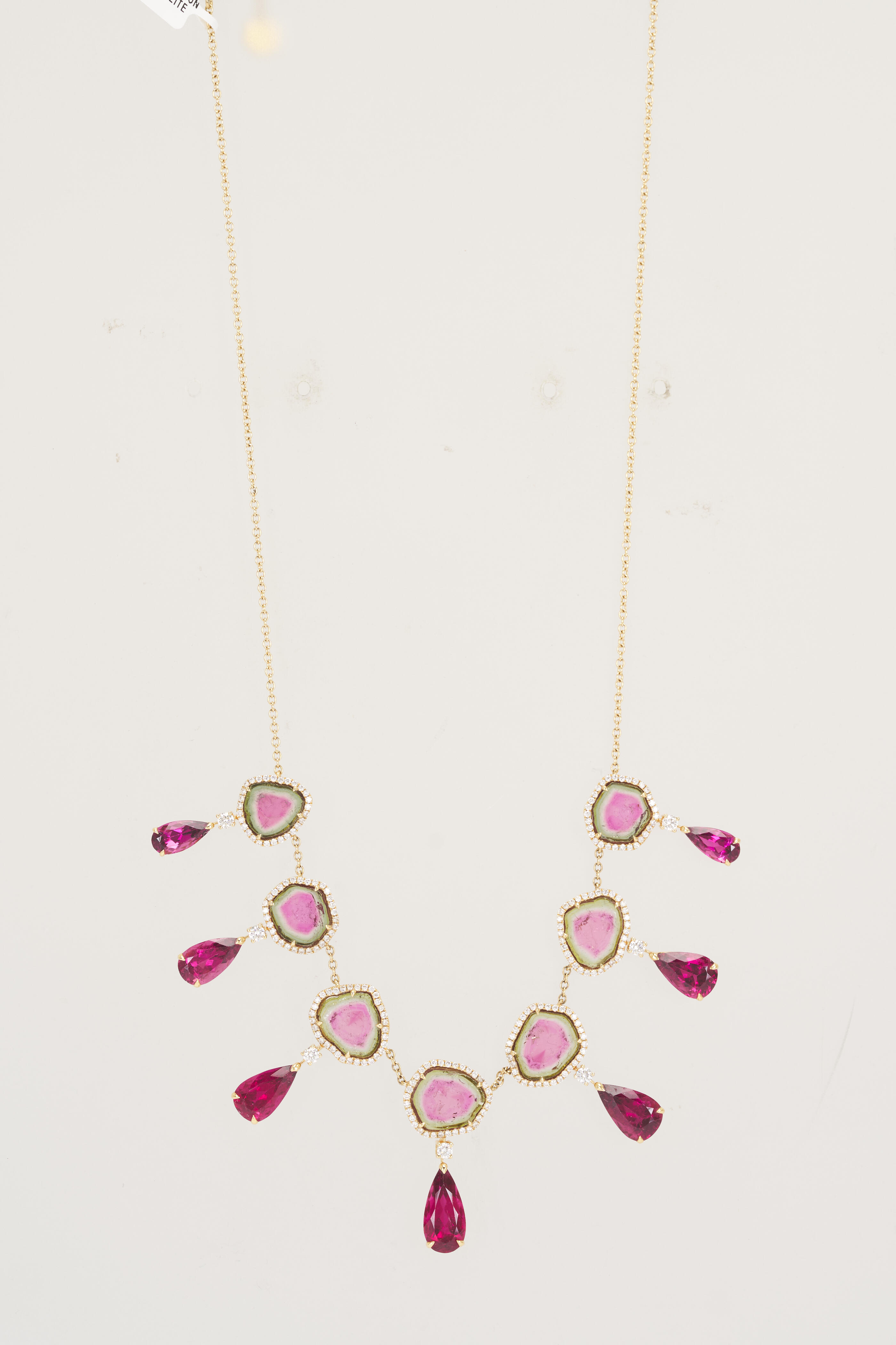 Graziela Gems - 18k Yellow Gold Tourmaline Necklace