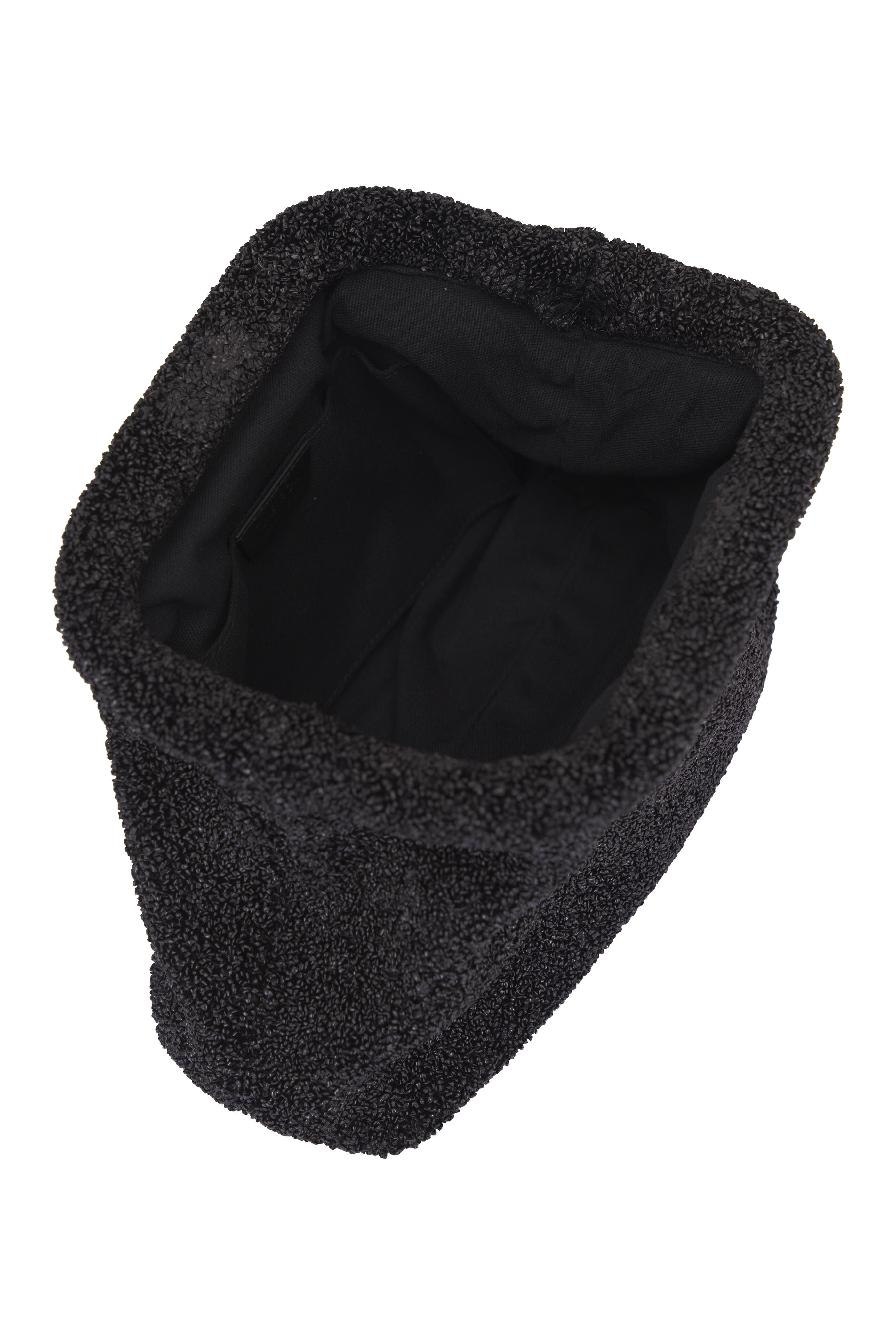 The Row - Mira Black Ans Raffia Clutch