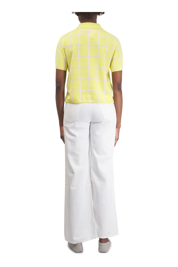 Citizens of Humanity Paloma Soft White Wide-Leg Jean - view 4