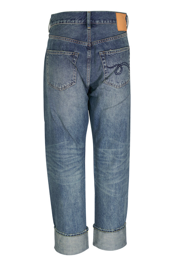 R13 - Crossover Aspen Selvedge Blue Jean