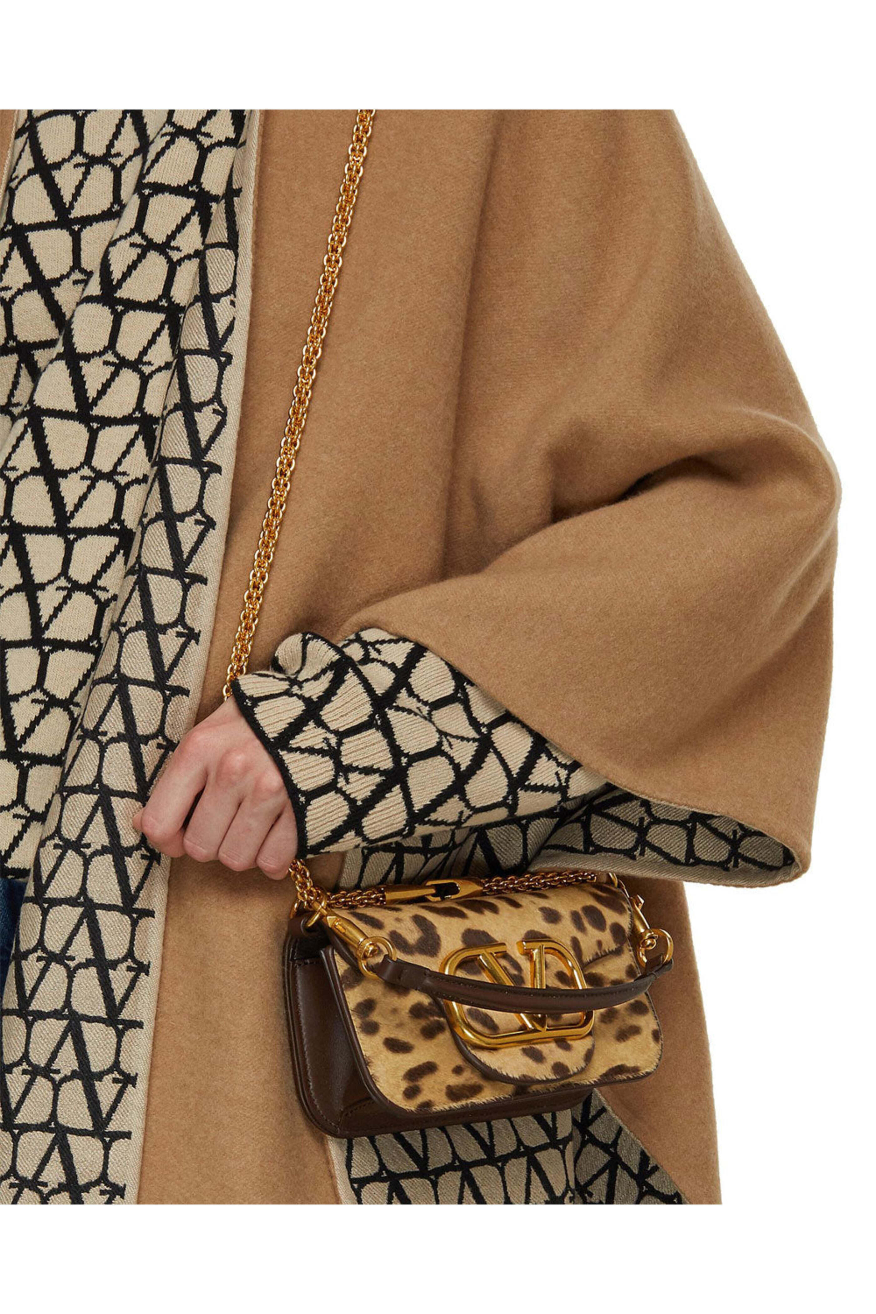 Valentino Garavani - Small Loco Leopard Print Shoulder Bag