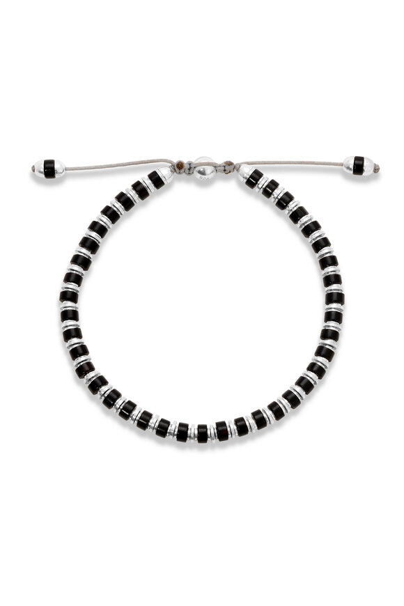 M. Cohen Sterling Silver Onyx Sapet Bracelet - view 2