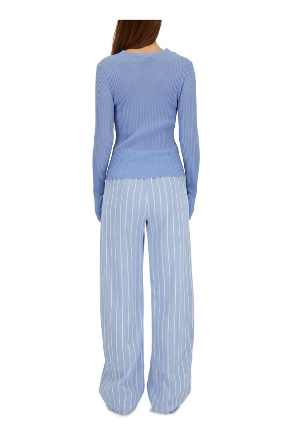 Vince - Celestine & Optic White High Waist Stripe Pant