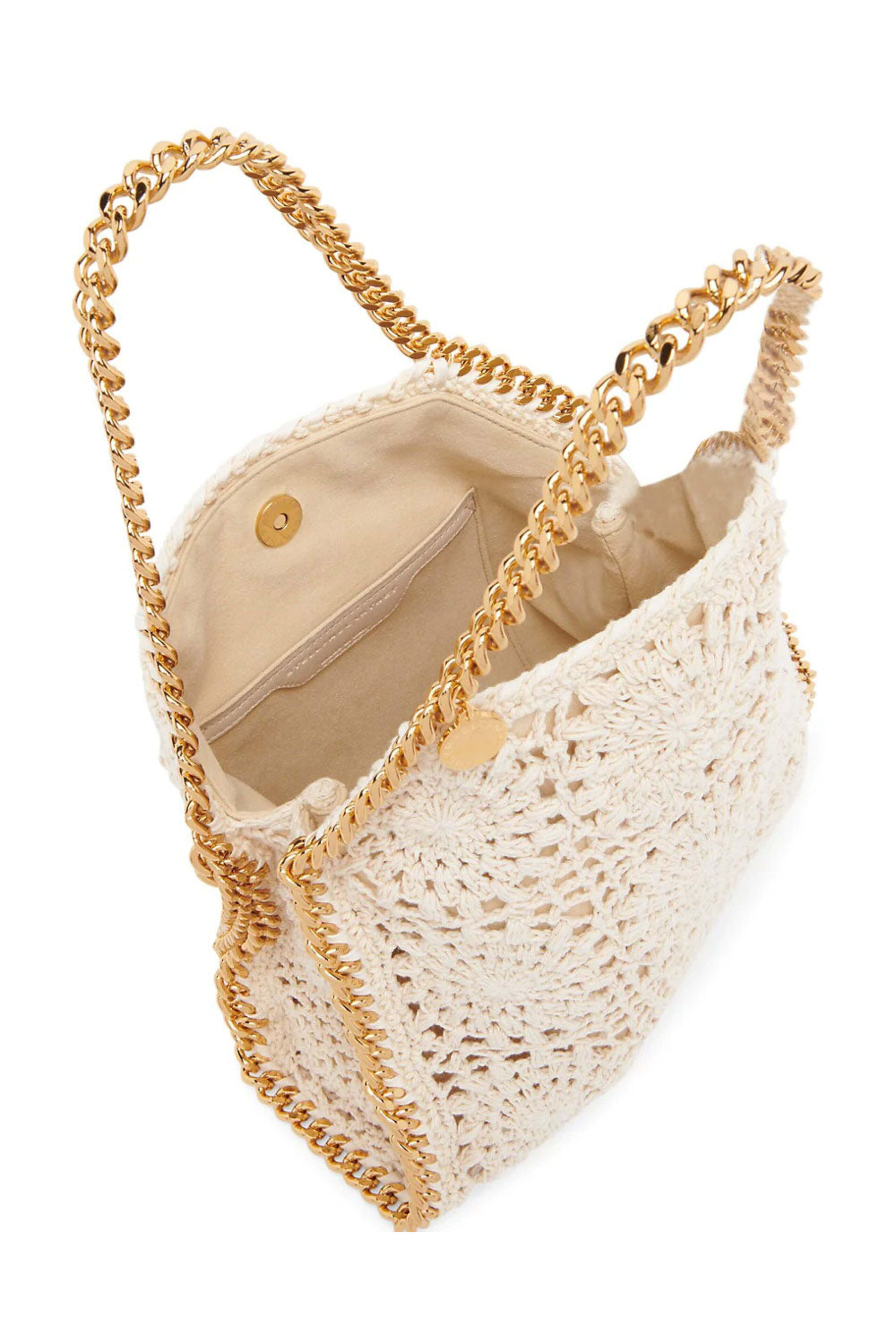 Stella McCartney - Mini Falabella Cotton Crochet Tote