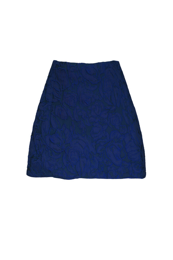 Sachin Babi The Hug Midnight Jacquard Cloqué Shawl - view 2