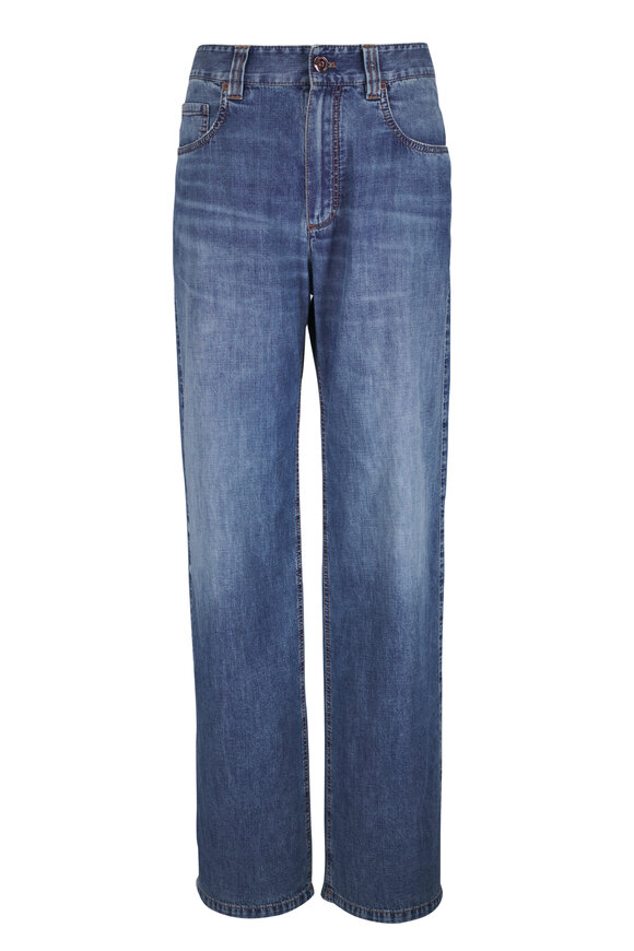 Brunello Cucinelli - Dark Denim Jogger | Mitchell Stores Brunello Cucinelli - Dark Denim Jogger | Mitchell Stores