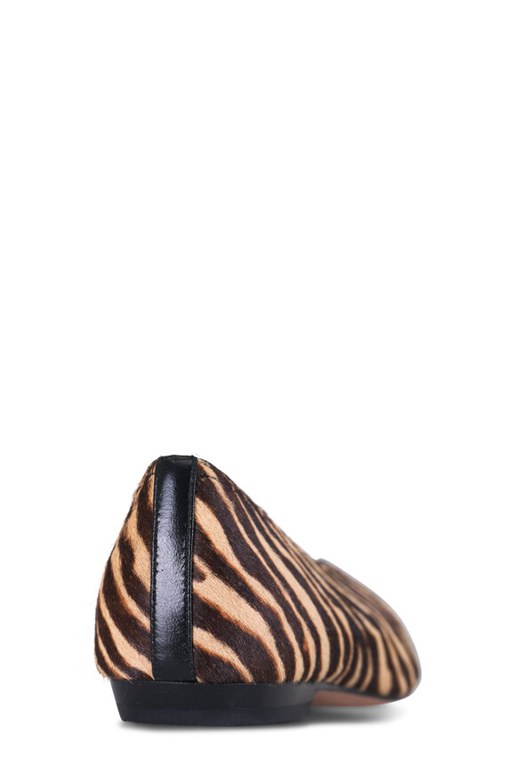 Veronica Beard Bancroft Espresso Textured Flat - view 7