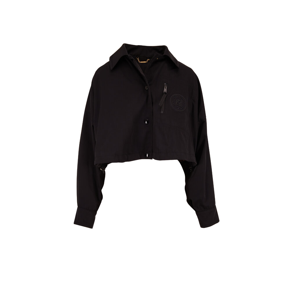 Fendi Cropped Coated-linen Jacket - ShopStyle