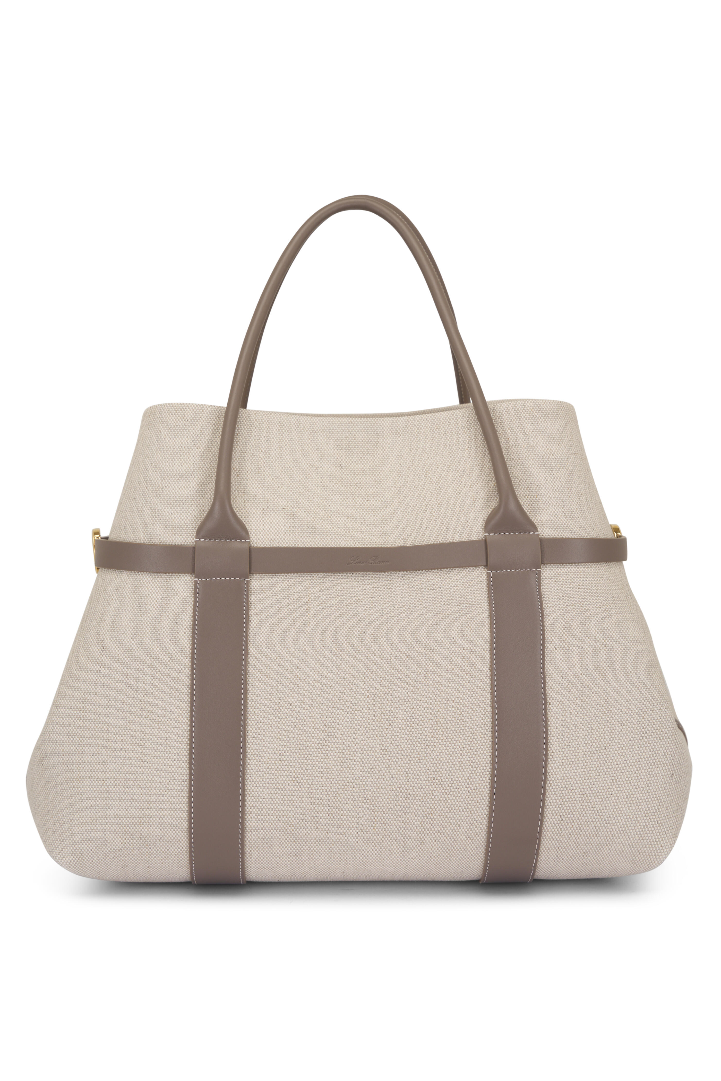 Loro Piana - Ghiera Natural, Almond Tree & Sun Gold Tote