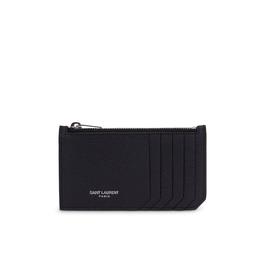 SAINT LAURENT ジップ付きドキュメントホルダー 【新作 関税込】 sku-overnight-942112-
