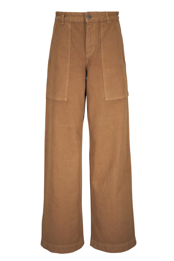 Moncler Cotton Wide Leg Pant - view 3