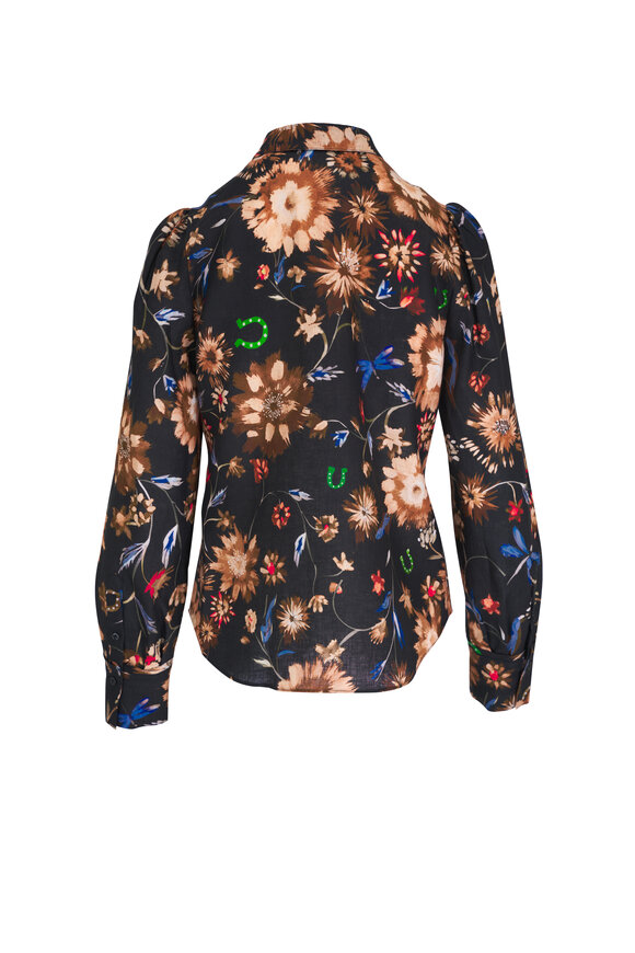 Dorothee Schumacher - Floral Ease I Dark Mix Blouse 