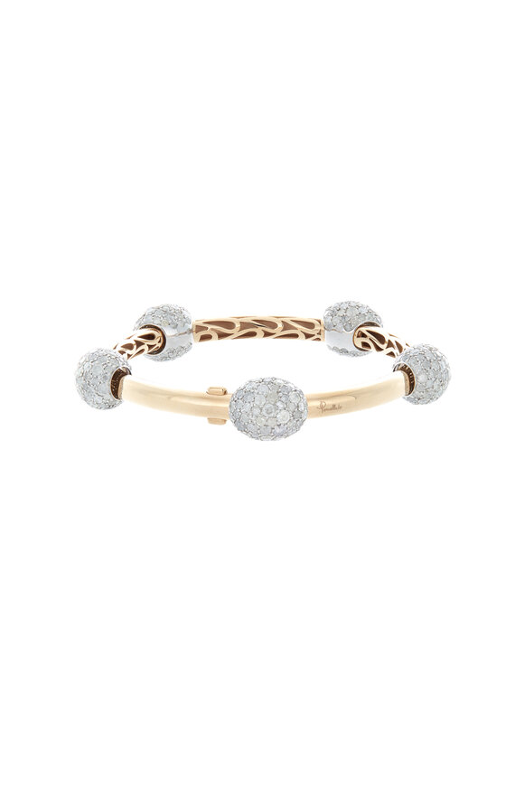 Pomellato - 18K Pink Gold Diamond Tango Bracelet