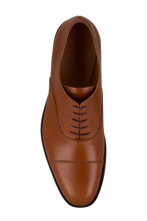 Heschung - Tilleul Gold Box Leather Oxford Shoe