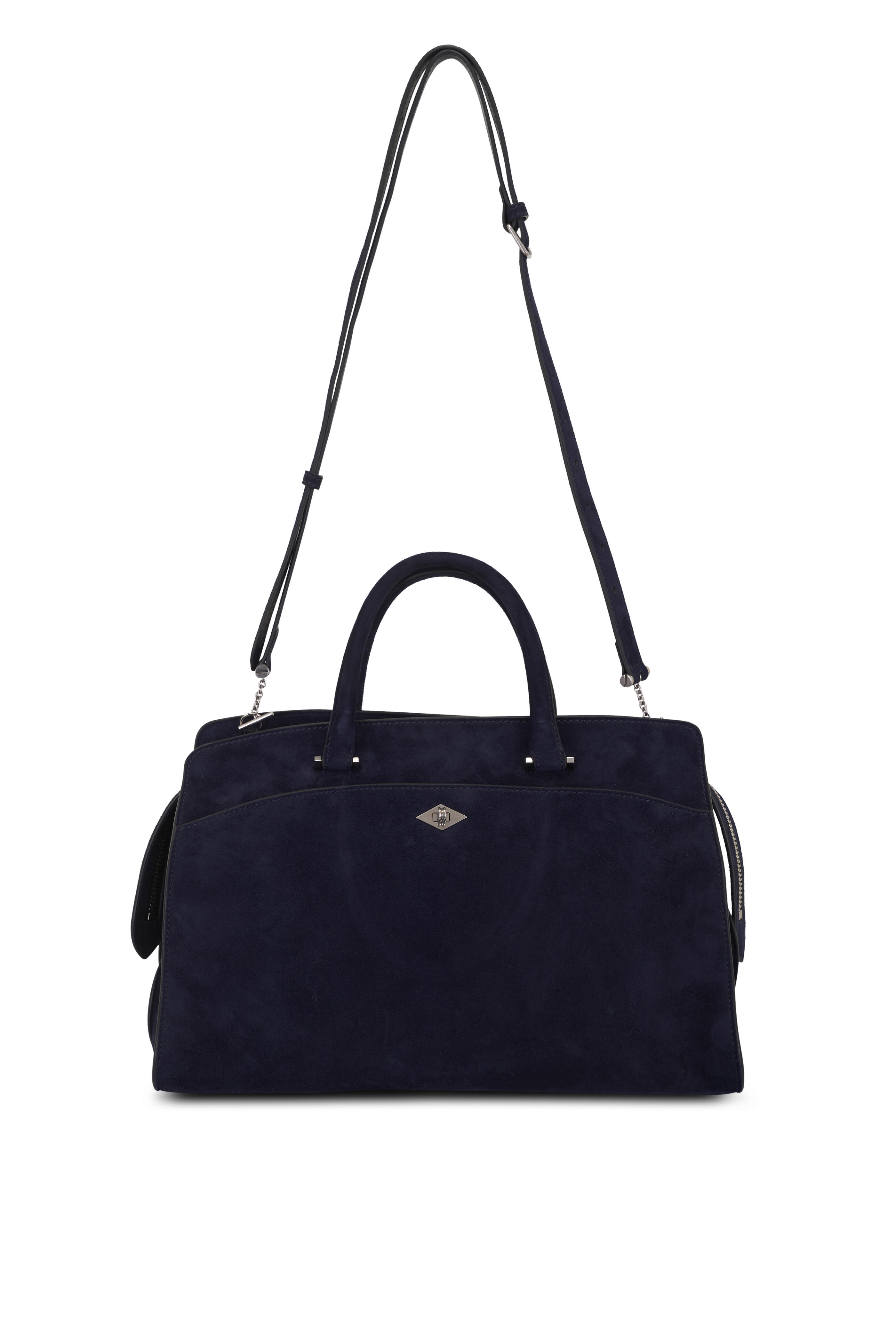 Métier - Private Eye Midnight Suede Bag