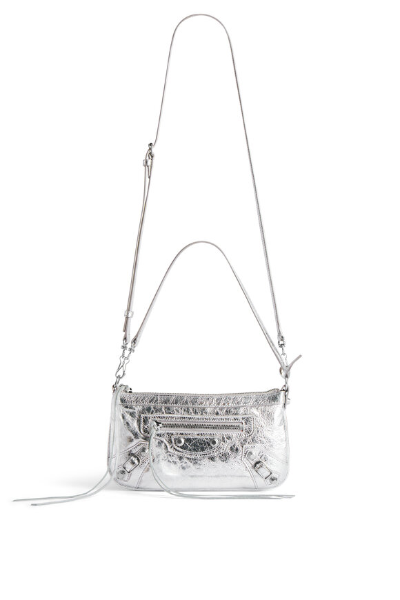 Balenciaga Le City Silver Pouch - view 9
