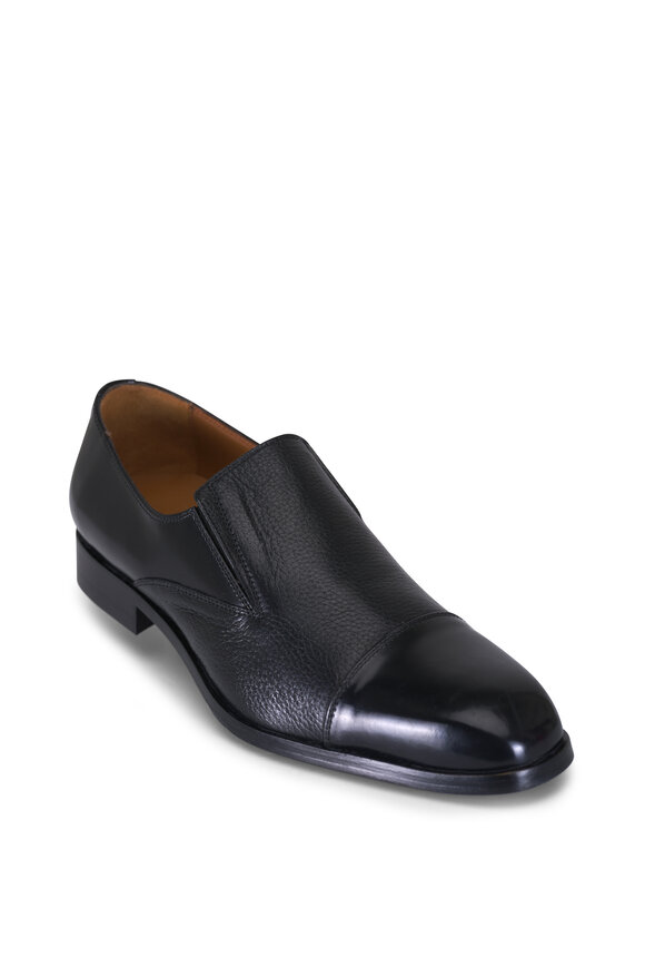 Ron White Elvan Black Leather Loafer - view 1