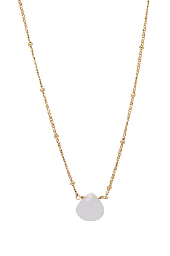 Cristina V. - Cloudy Small Briolette Necklace