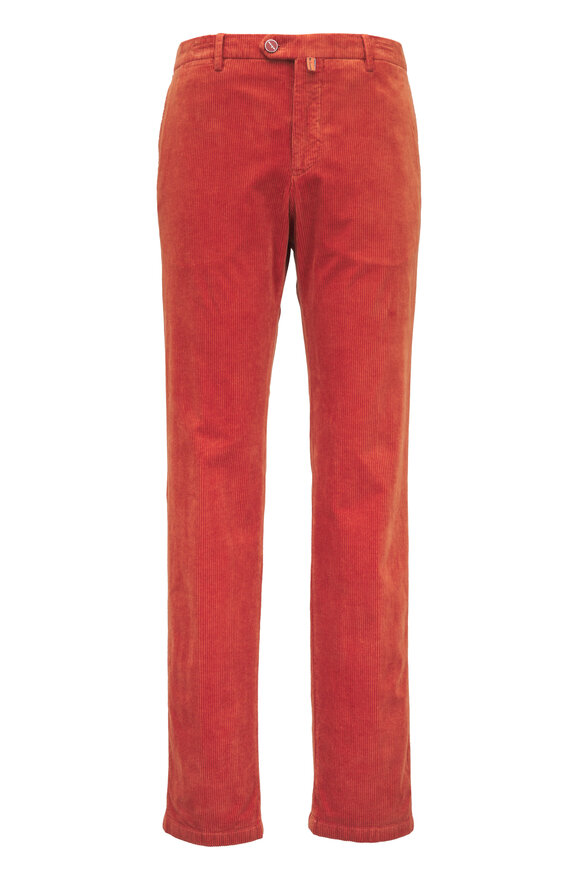 Zegna - Ganx Rust Stretch Cotton Five Pocket Pant