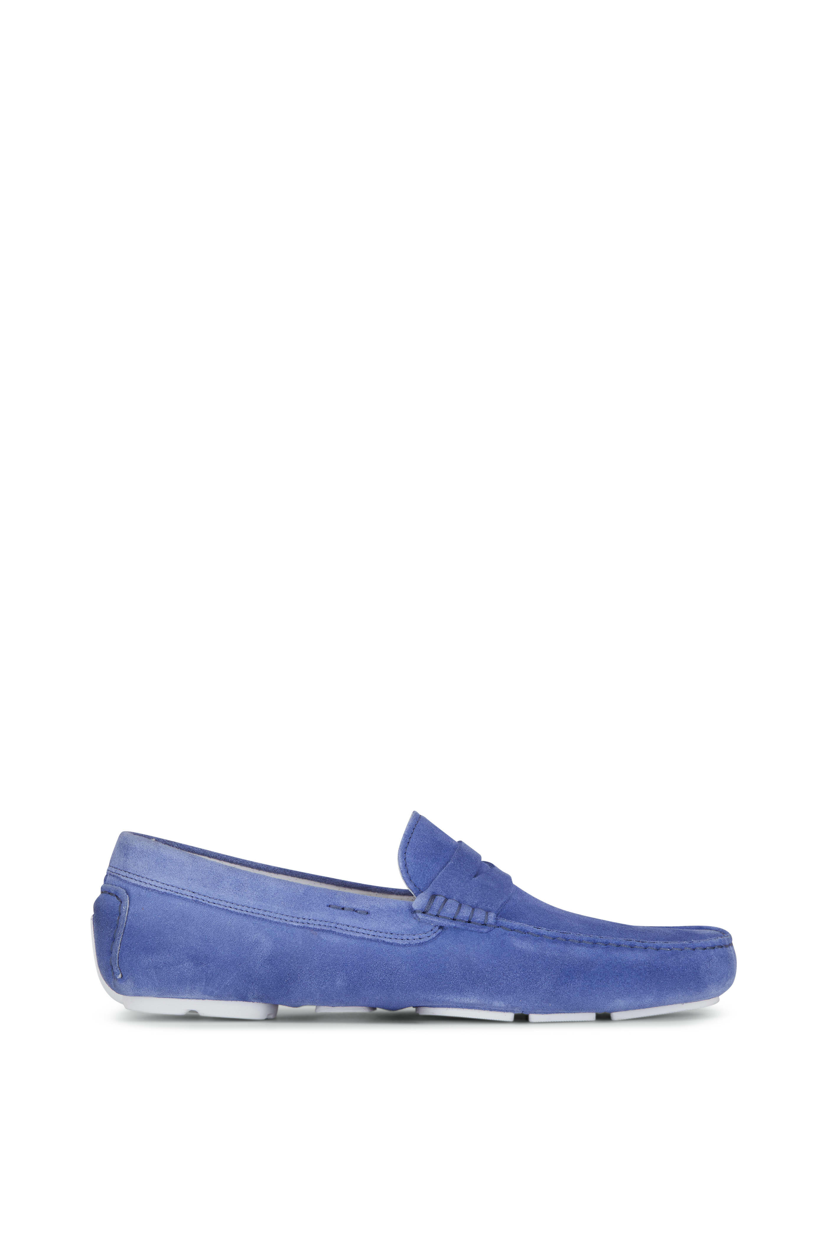 To Boot New York - Idris Denim Caponi Suede Penny Loafer display picture 1