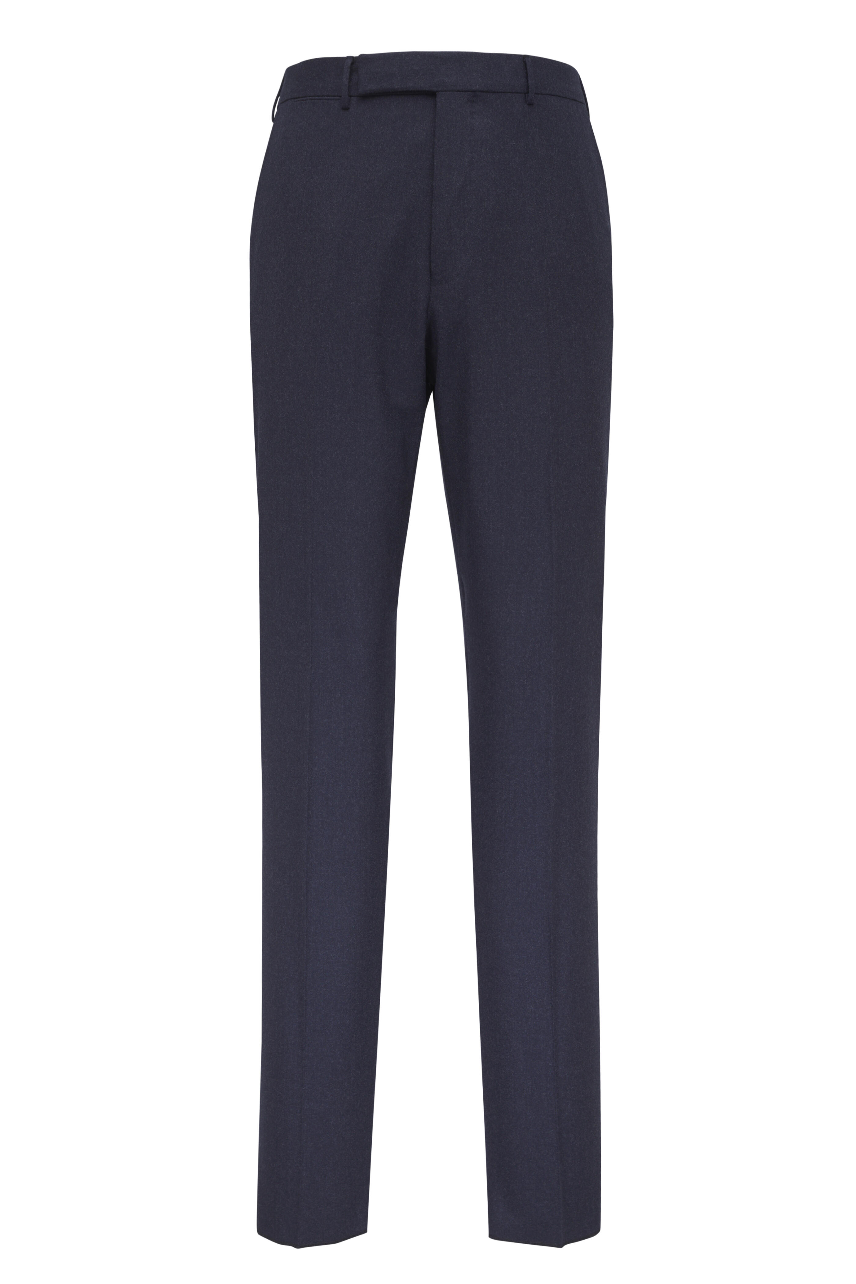 Zegna - Navy Blue Wool Flannel Pant