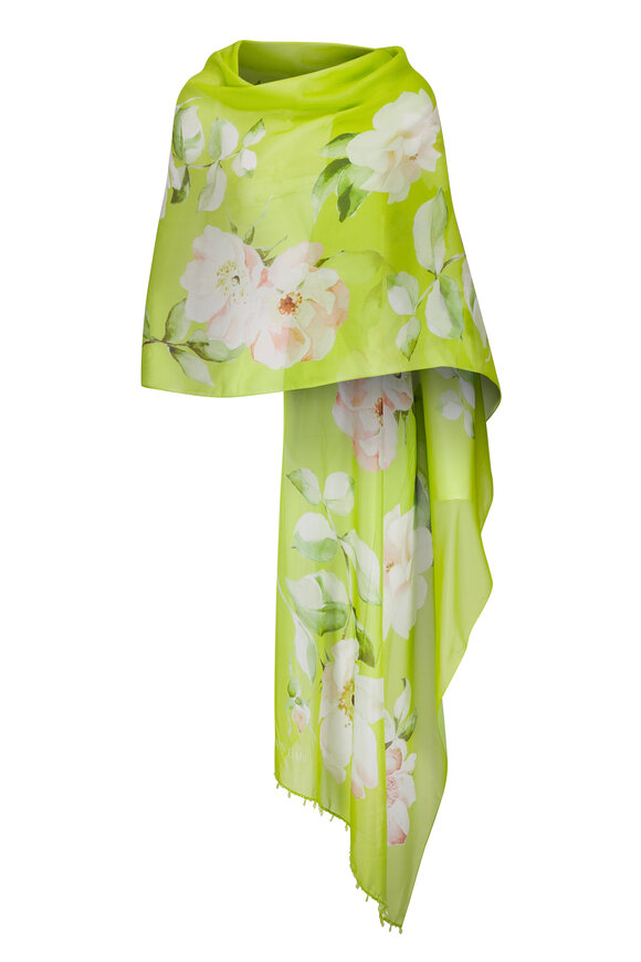 Sachin Babi Emmy Peridot Soiree Silk Scarf