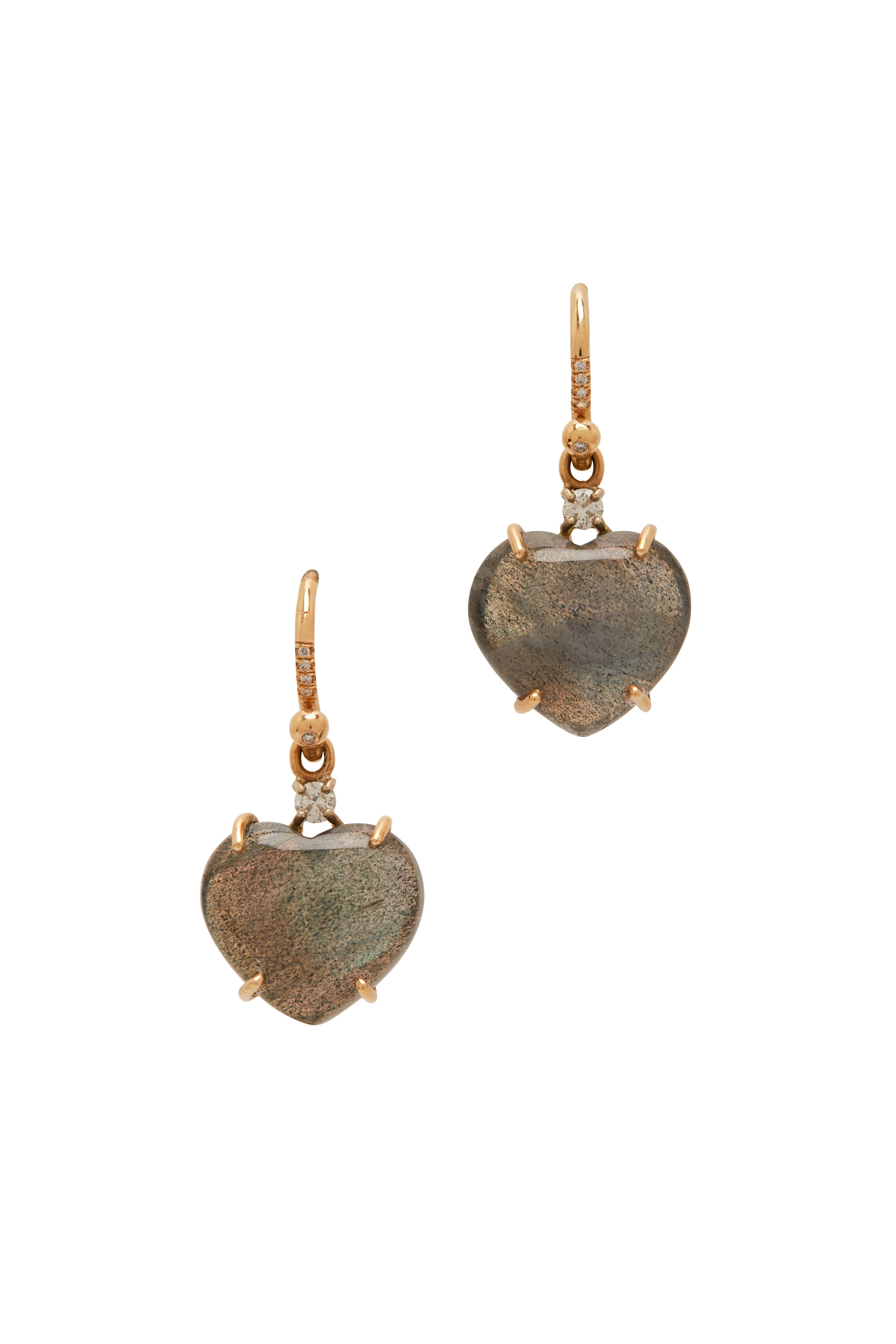 Irene neuwirth hot sale heart earrings