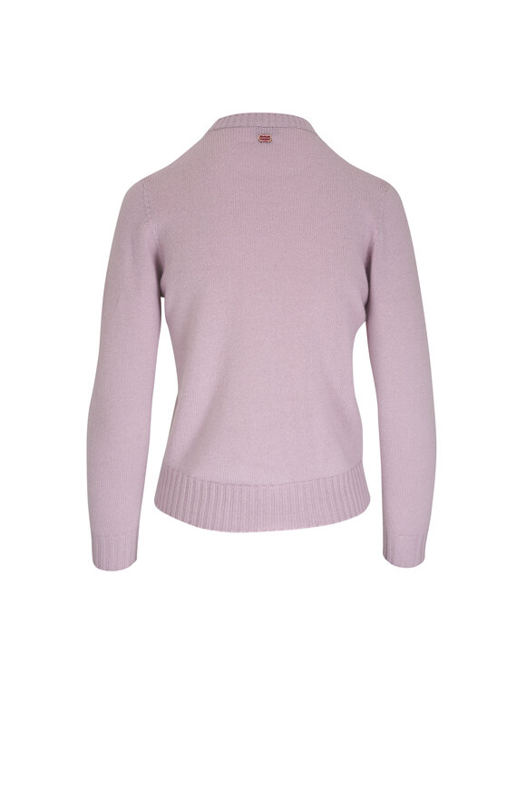 Agnona - Lipstick Lilac Cashmere Sweater