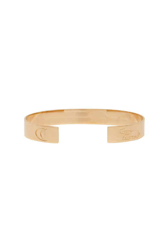 Genevieve Lau - Lucky Charms Yellow Gold Cuff