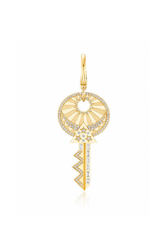 Harwell Godfrey Key to the Universe Charm Pendant - view 1