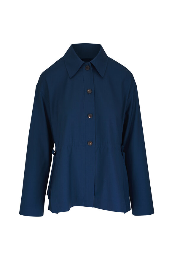 ★on&on★ Button round neck jacket NEW5MJ526_9C Womens Quilted Button Down V-Neck Jacket - Mustard | Benetton