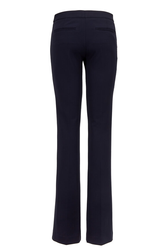 Derek Lam - Alana Navy Blue Stretch Jersey Pant