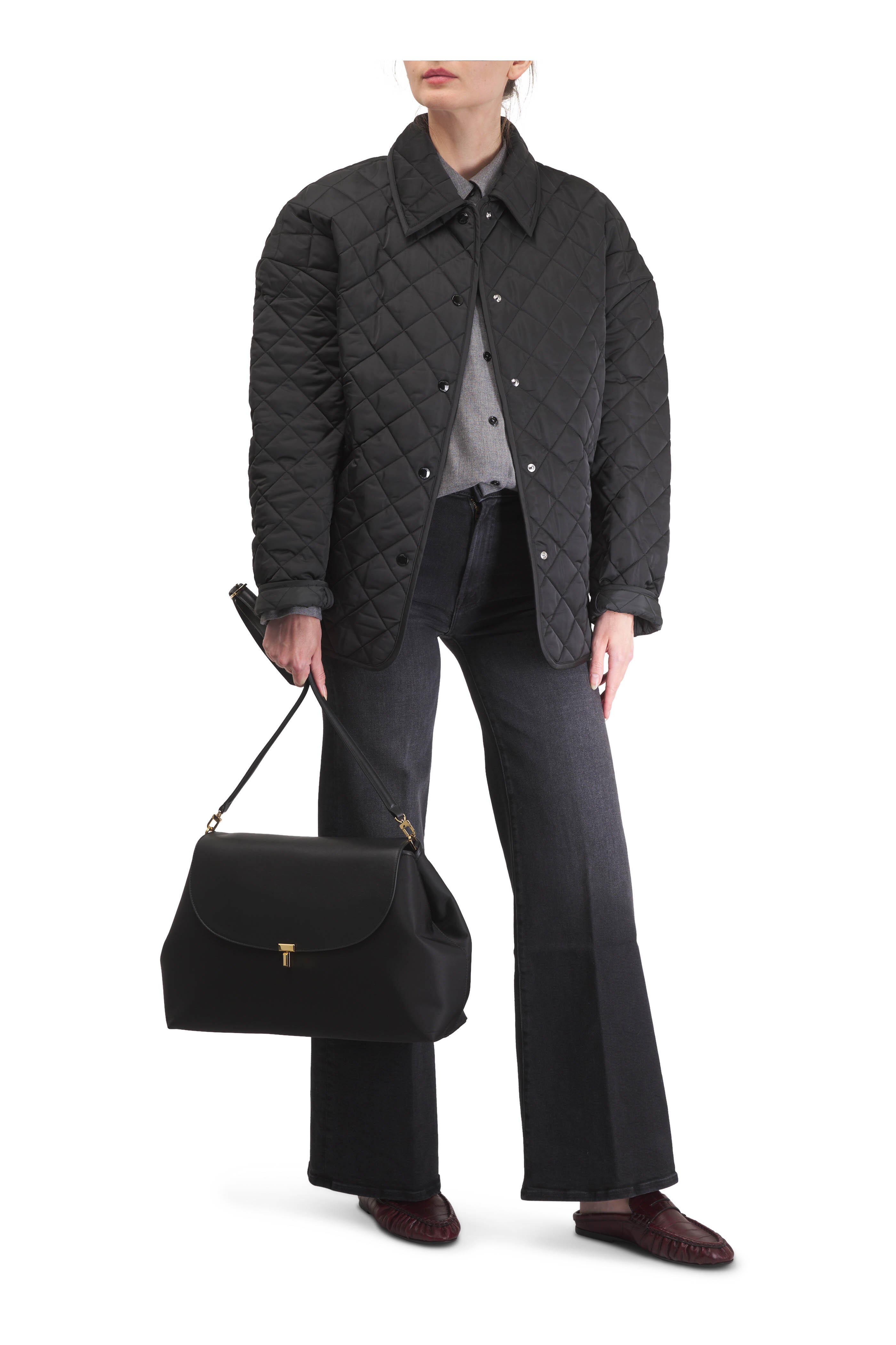 Mother - The Hustler Roller Sneak Not Today Wide Leg Jean