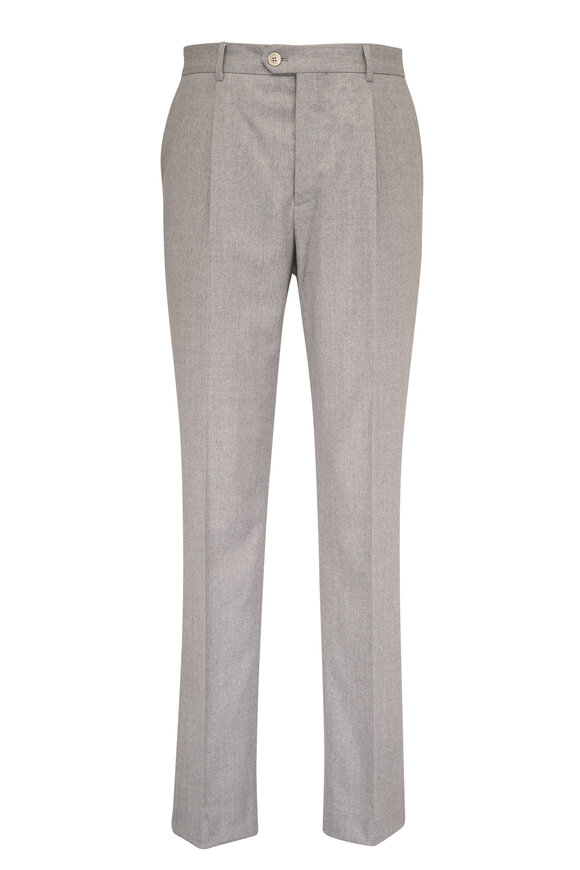 Brunello Cucinelli Gray Wool Separate Suit Pant - view 1