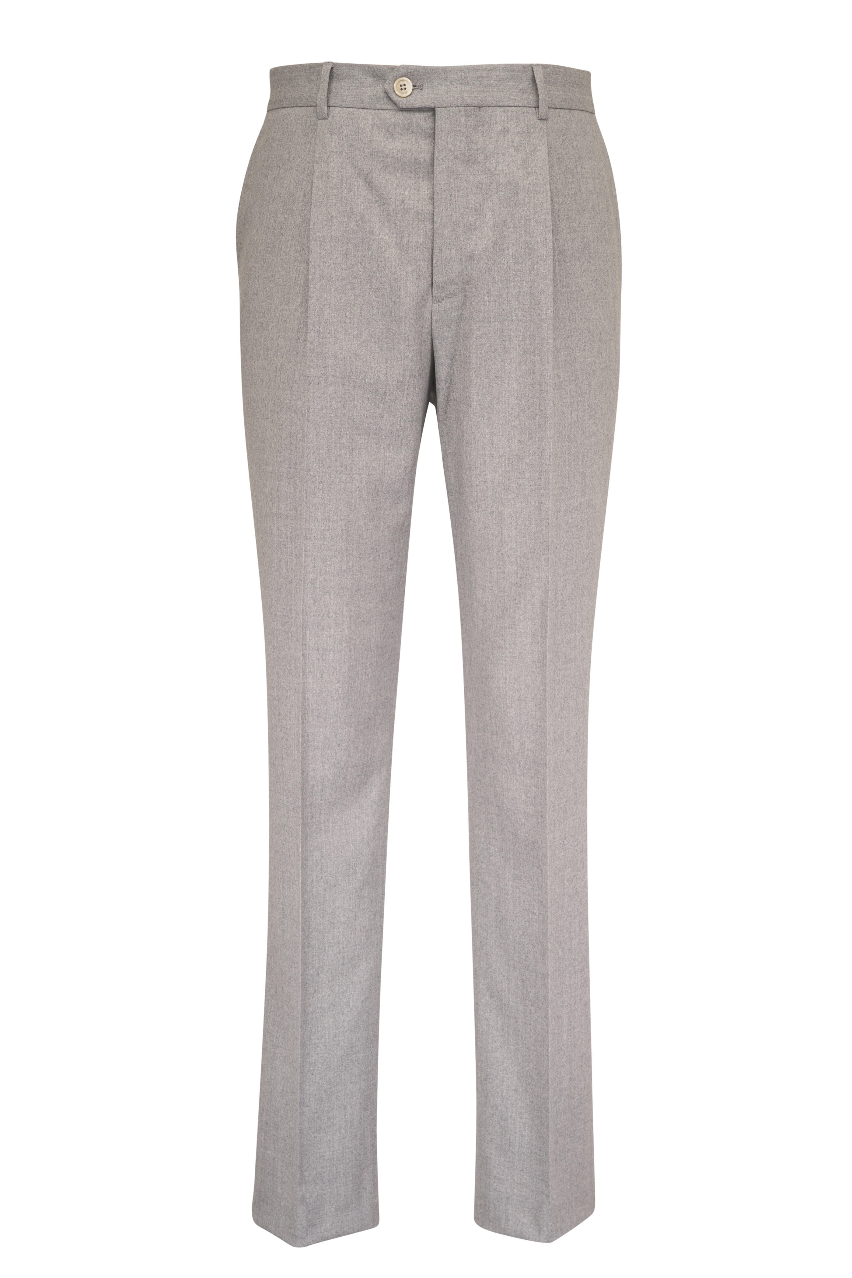 Brunello Cucinelli - Gray Wool Separate Suit Pant - view 1