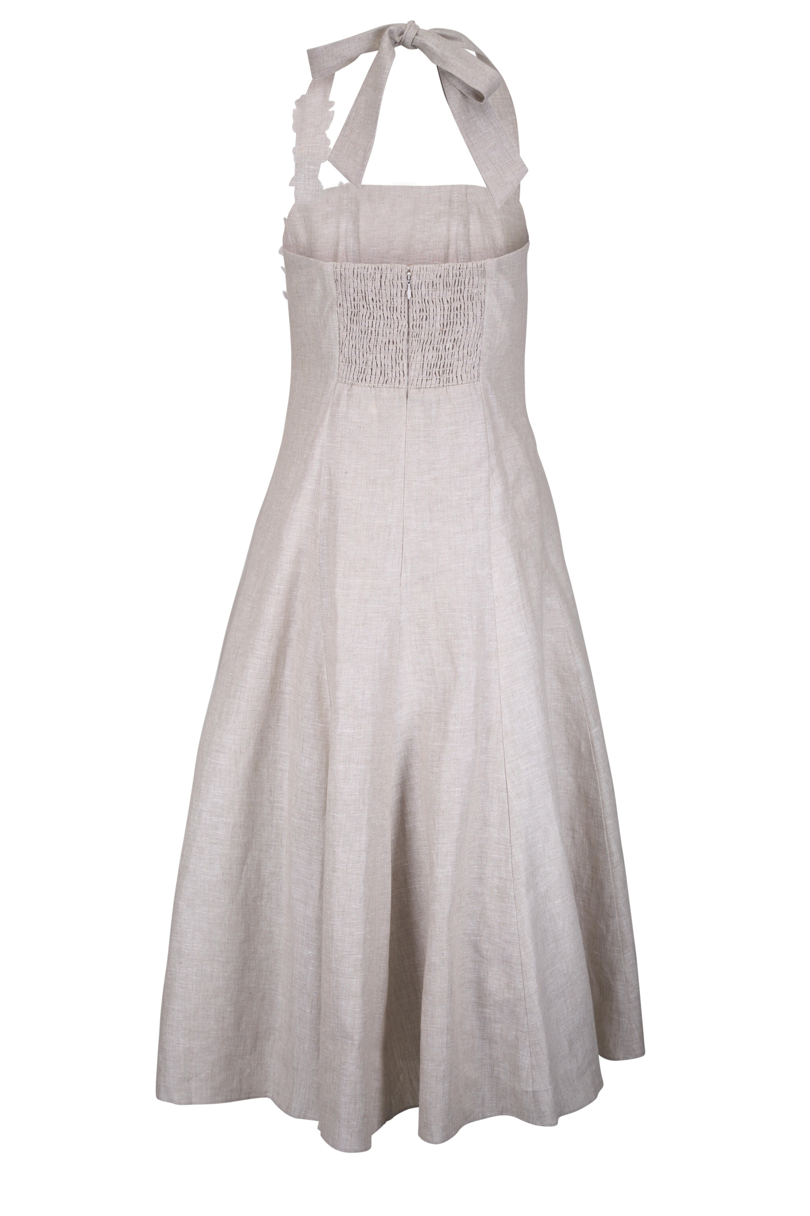 Sachin Babi - Pippa Ecru Halter Midi Dress - view 4