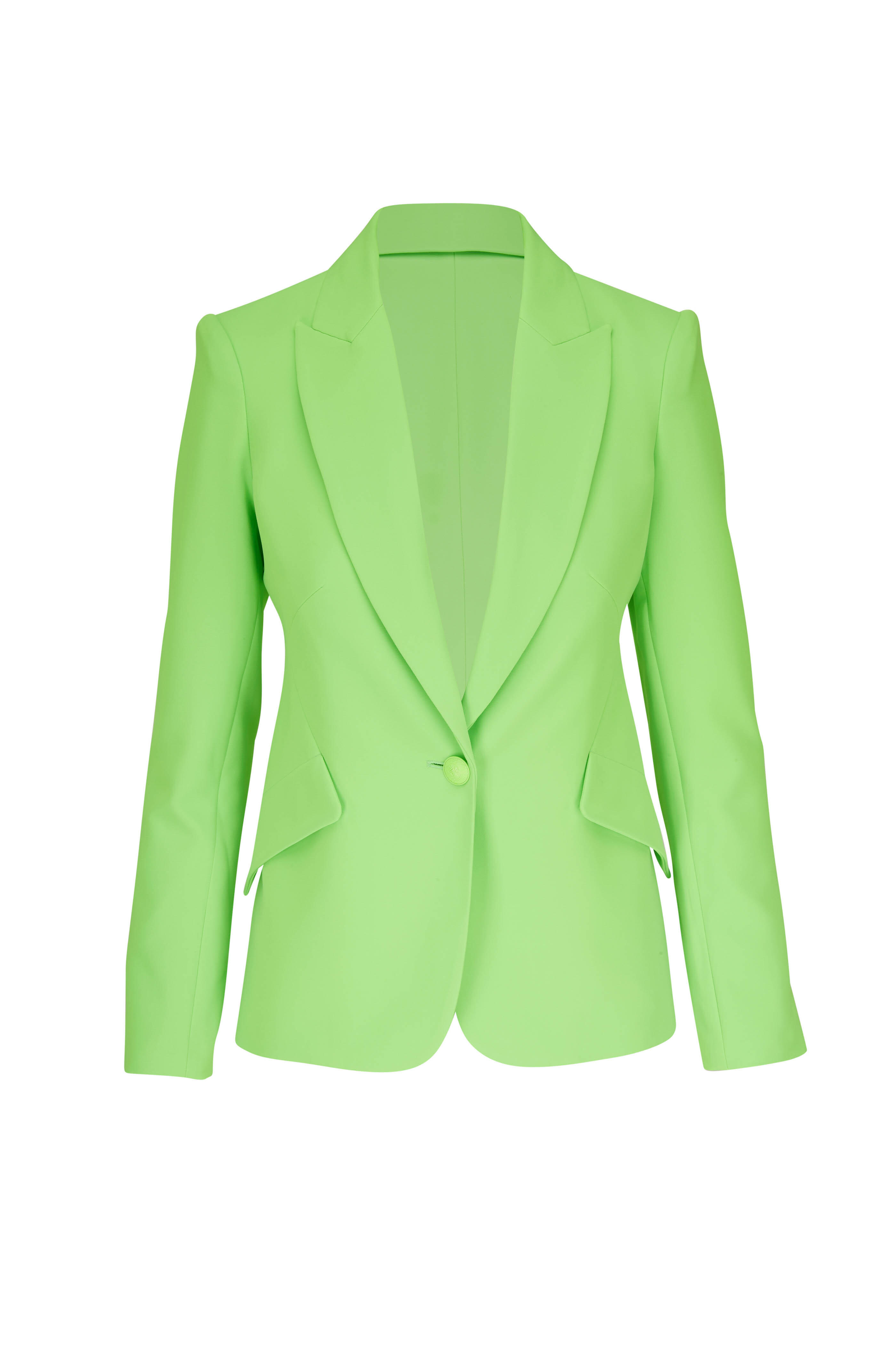 L'Agence - Chamberlain Lime Green Blazer