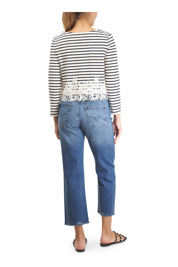 AG Brinley Crop 17 Years Mystery Straight Jean - view 4