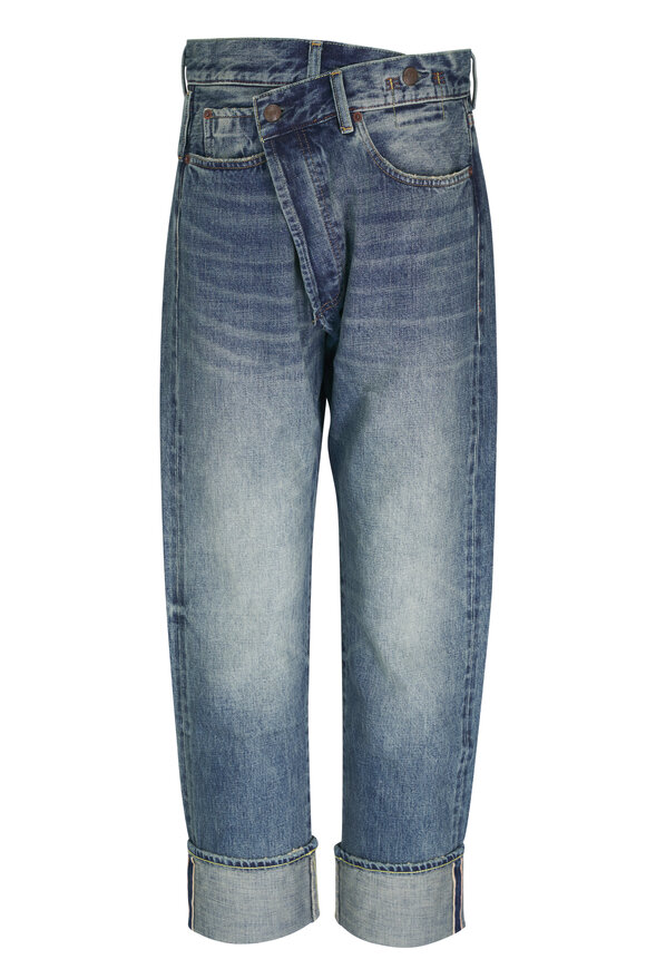 R13 - Crossover Aspen Selvedge Blue Jean